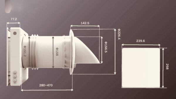 BONVENT VMC DOUBLE FLUX CHAMBRE